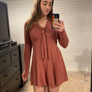 Tan Dress